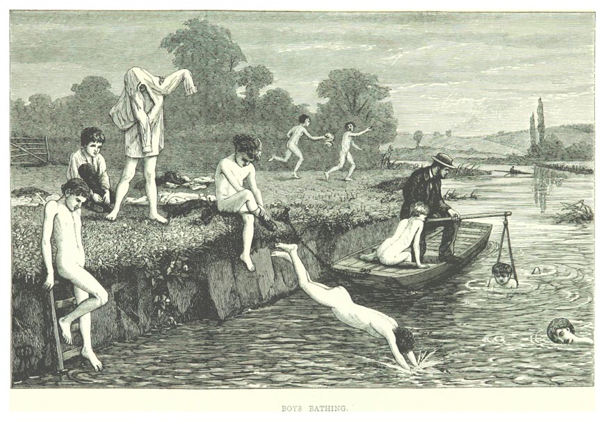 Boys bathing (Купающиеся мальчики), 1875