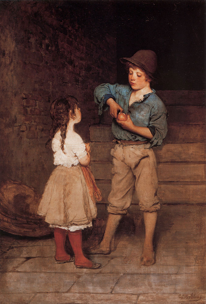 Two Children (Два ребёнка), c.1888-1889