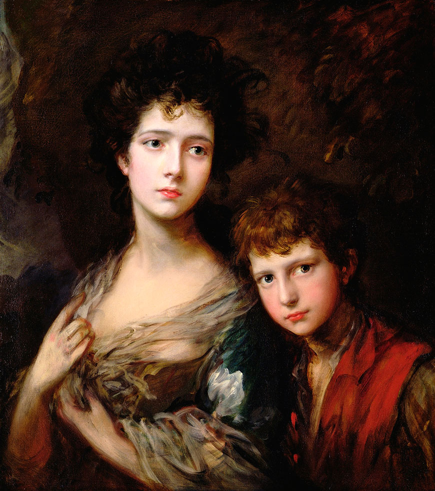Elizabeth and Thomas Linley (Элизабет и Томас Линли), c.1768