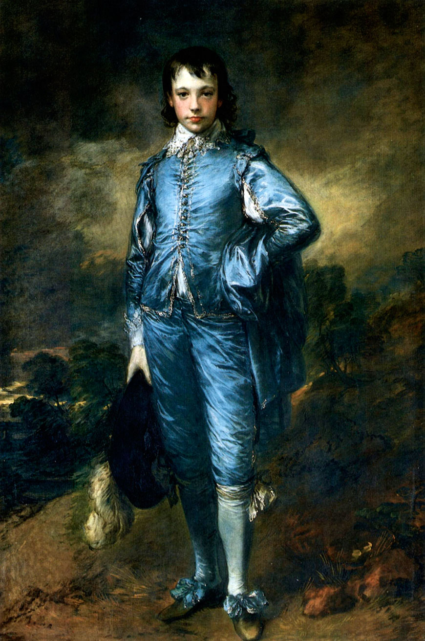 Portrait of Jonathan Buttall or The Blue Boy (Портрет Джонотана Батолла или Мальчик в голубом), c.1770
