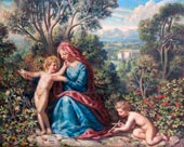 Богородица, младенец Иисус и Св Иоанн Креститель