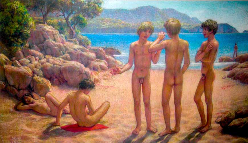 Nus sur la plage (Голышом на пляже), 1968