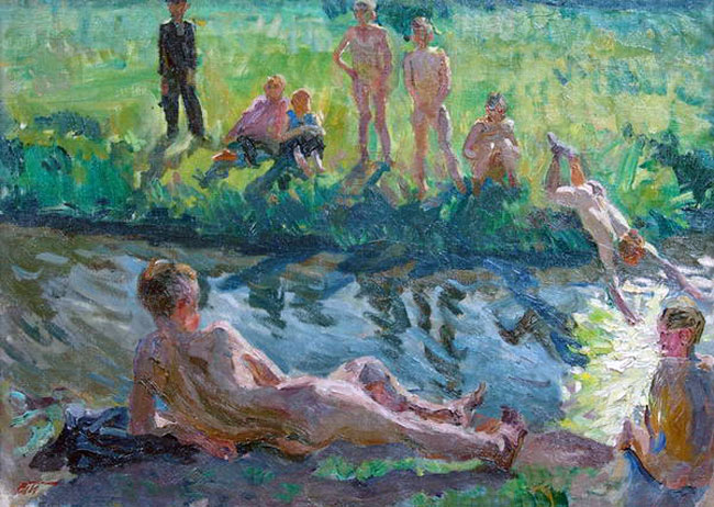 У peчки (By the river), 1938-1939