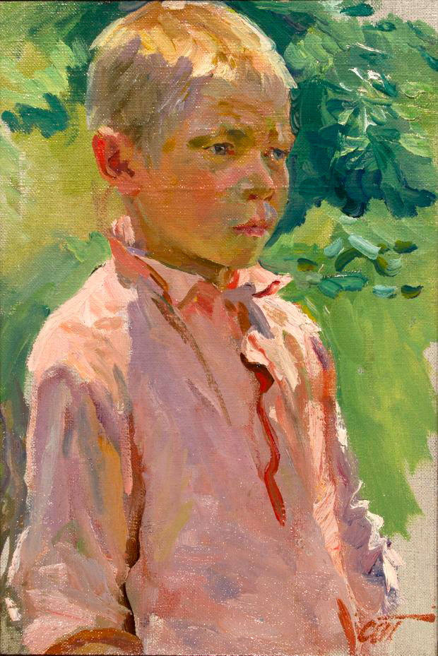 Коля Гундоров, в розовой рубашке (Gundorov Kolya, in a pink shirt), 1938-1939
