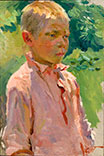 Gundorov Kolya, in a pink shirt
