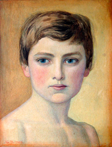 Jünglingsportraet (Портрет мальчика), 1919