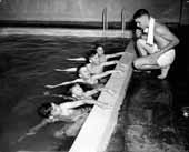 Boys Swim Lessons, YMCA / Урок плавания в YMCA
