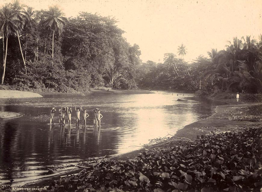 Badende kinderen in een water (Купающиеся в воде дети), 1912
