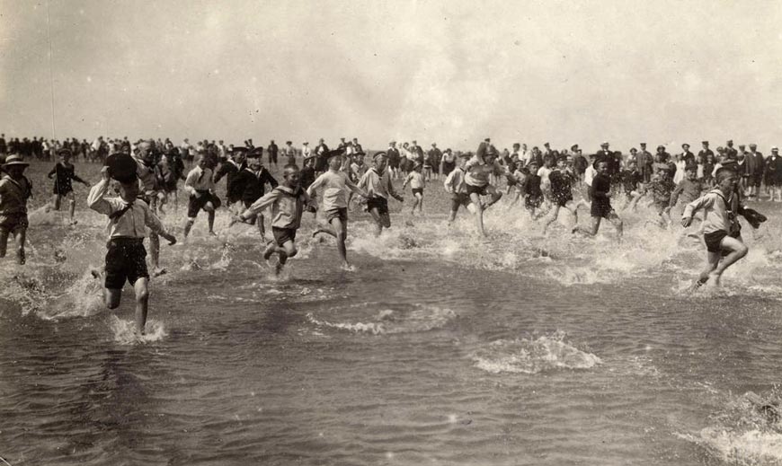 Wattlauf (Забег в воду), 1920