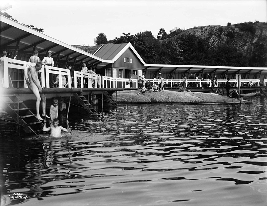 Hovedøens Bad (Ховедойские купальни), 1919