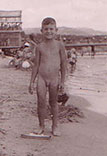 Nude Boy on Beach / Нагой мальчик на пляже