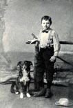 Джек Лондон (9) и его пес Ролло