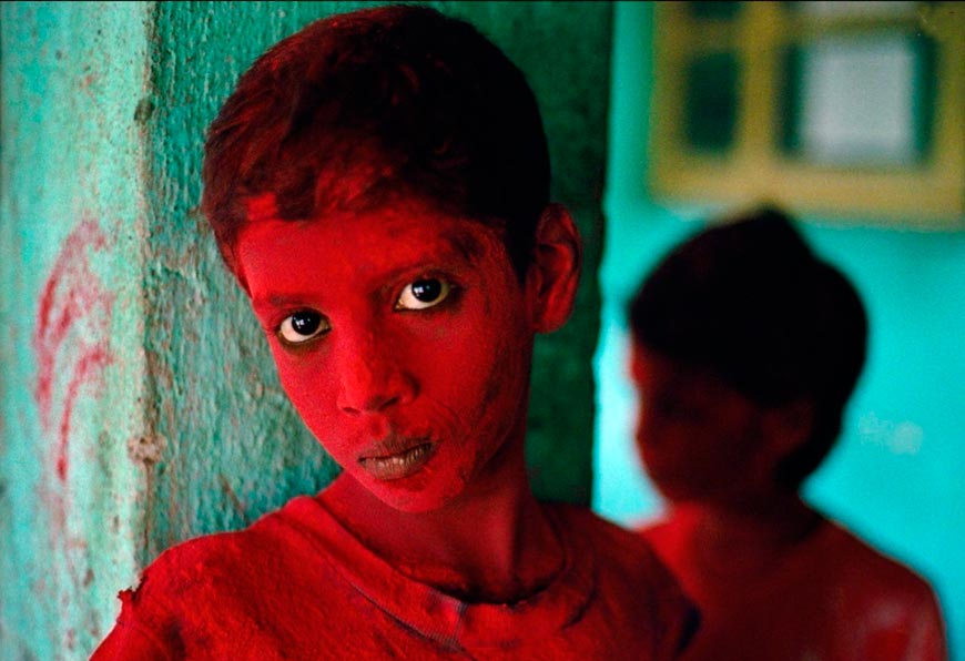 Red Boy, Holi Festival (Красный мальчик, фестиваль красок Холи), 1996