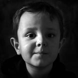 Portrait of a little boy