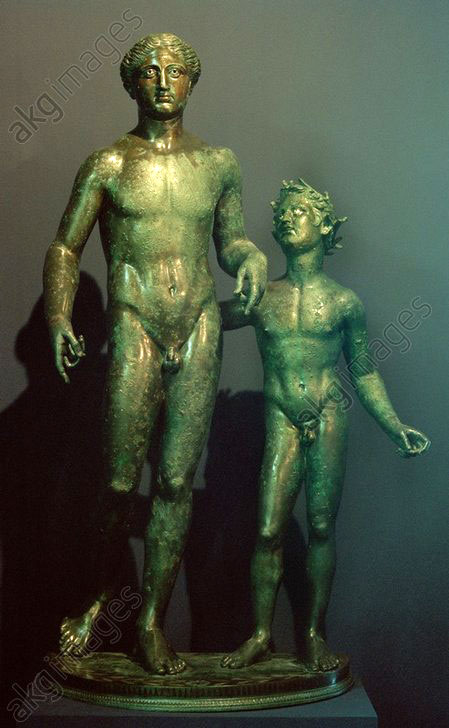 Bacchus and Satyr (Вакх и Сатир), I B.C.- I A.D.