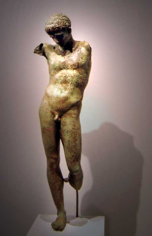 Bronze boy (Бронзовый мальчик), early V B.C.