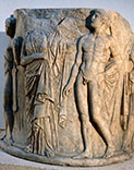Hermes Psychopompos, leader of souls into the underworld (Гермес Психопомп, проводник душ в подземном царстве), 325-300 B.C.