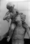 Satyr with the infant Dionysos (Сатир и Дионисий-ребёнок)