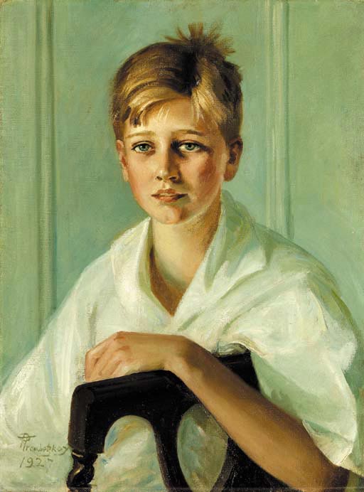 Portrait of John Aspinwall Roosevelt, age eleven (Портрет Джона Эспинуолла Рузвельта в одиннадцать), 1927