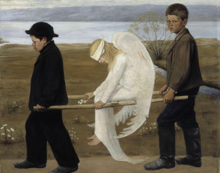 The Wounded Angel (Раненый Ангел), 1903